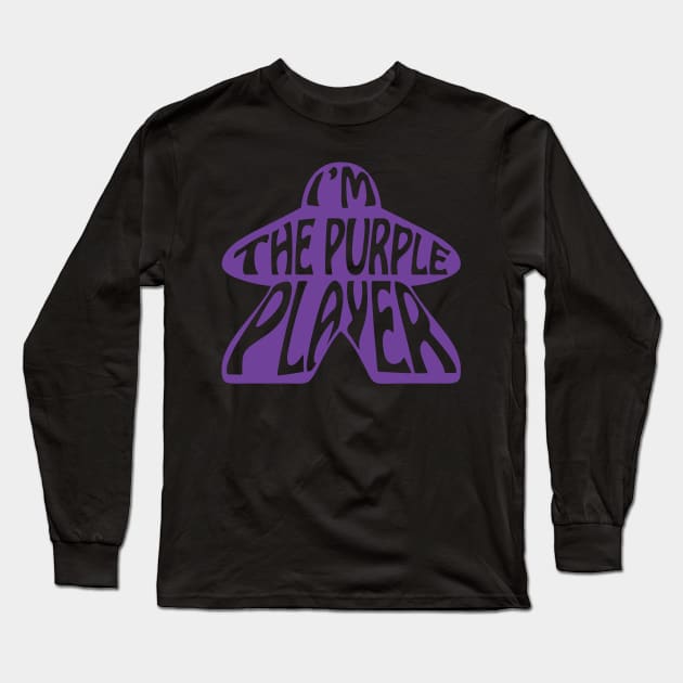 I'm the Purple Player Long Sleeve T-Shirt by Shadowisper
